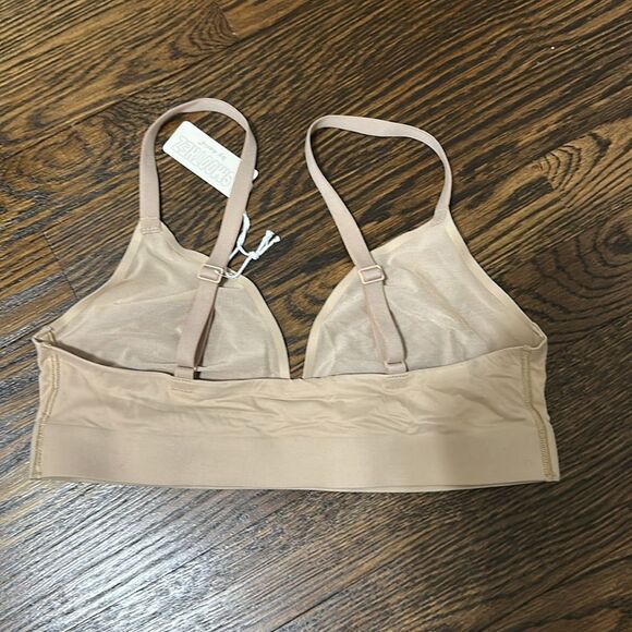 NWT Smoothez by Aerie Nude Sheer Bralette in Medium - Picture 4 of 8